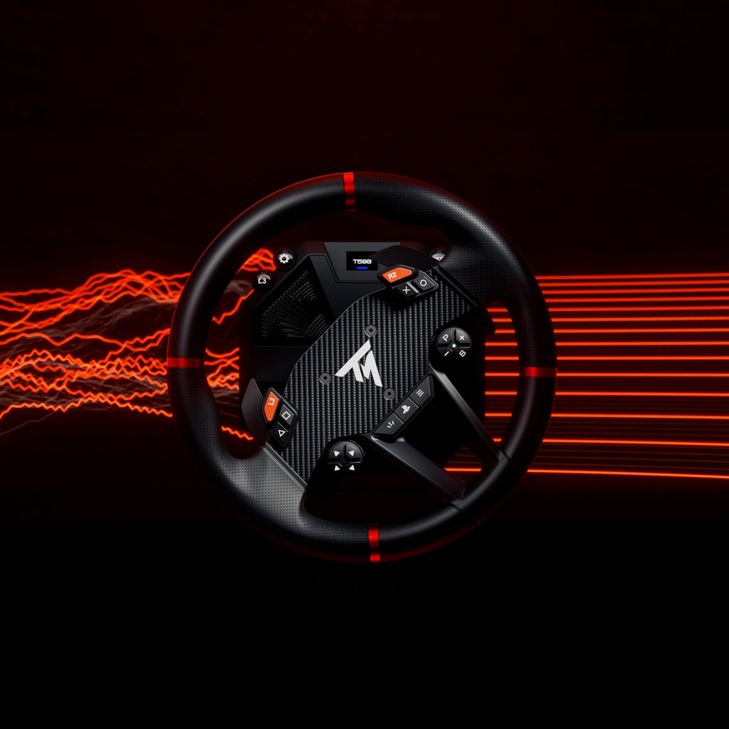 THRUSTMASTER T598, Direct Drive Racing Wheel with Force Feedback, Next-gen Direct Axial Drive Technology (compatible with PS5, PS4, PC) (Renewed)