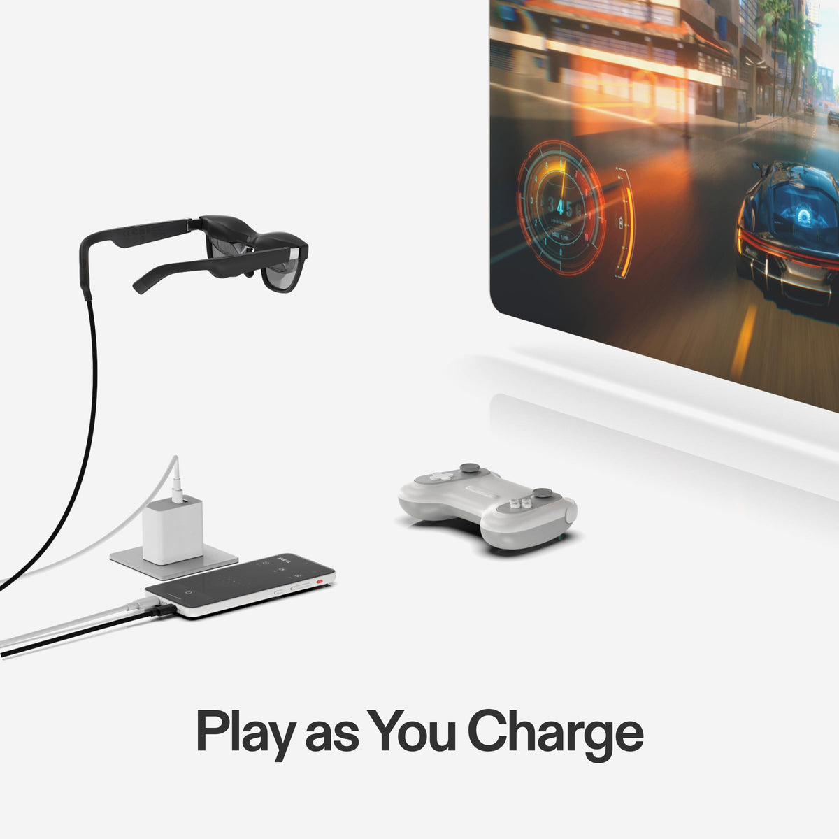 XREAL Beam Pro (6G+128G), AR Glasses Spatial Computing Companion, FHD 1080p