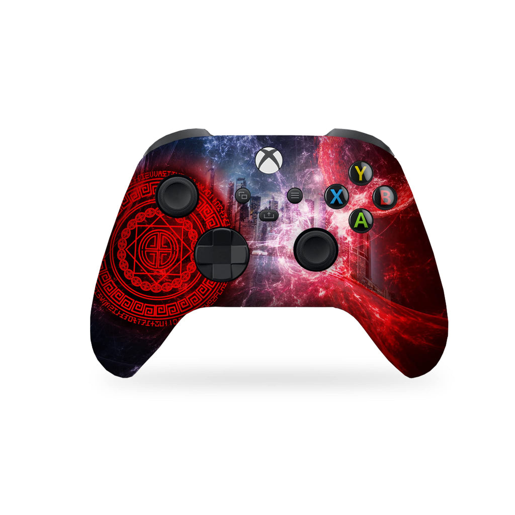 Psychedelic Mushrooms Customised Wireless Controller by BCB. Original X-box Controller Compatible with X-box One/Series X & S Console. Customized with Water Transfer Printing (Not a Skin)