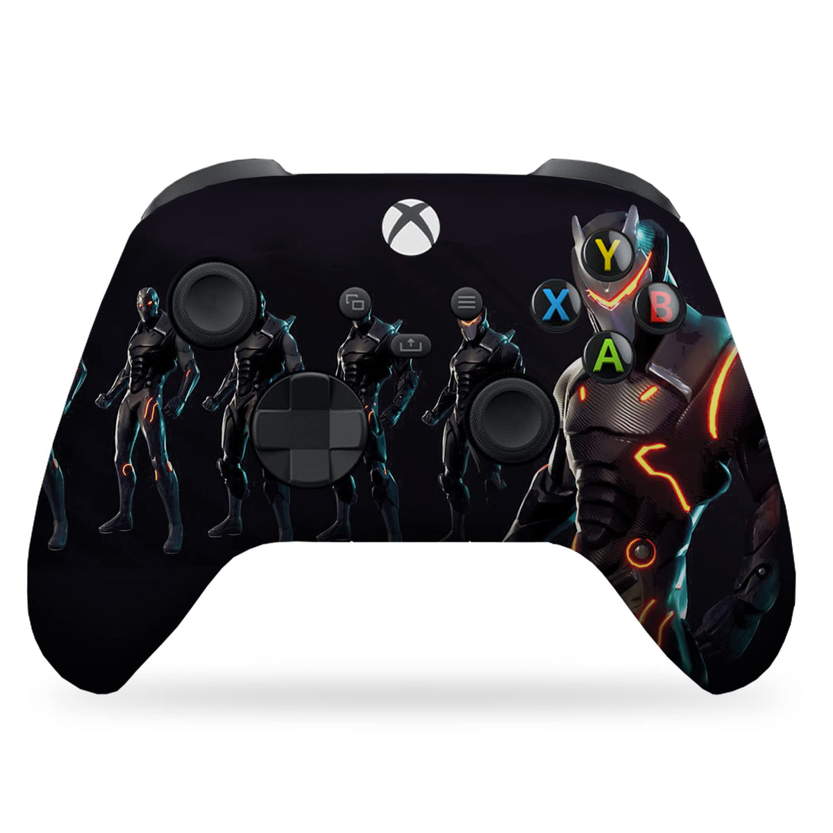 Neon Abyyss Video Game Custom X-box Controller Wireless for Series X/S