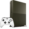 Xbox One S 1TB Military Green Special Edition Console and White Controller (Renewed)