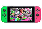 Nintendo Switch Hardware with Splatoon 2 + Neon Green/Neon Pink Joy-Cons (Nintendo Switch) (Renewed)