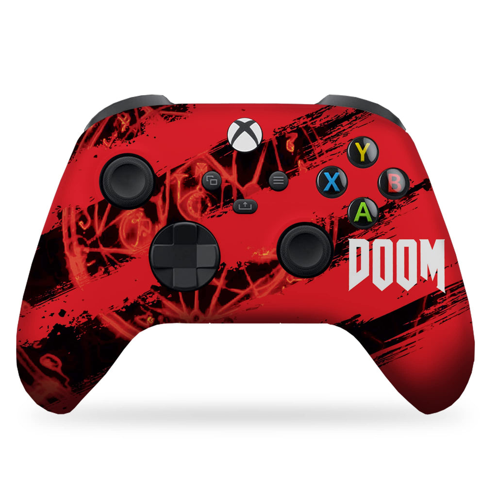Morrtal Kommbat Retrro Kombattoon Custom X-box Controller Wireless