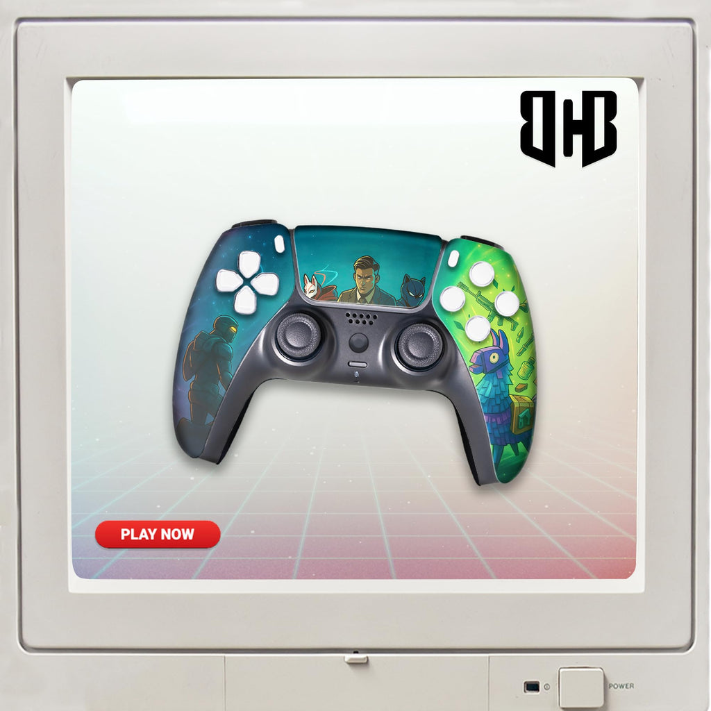 Forttnite Leggends Priime Modded Custom PS-5 Controller Wireless
