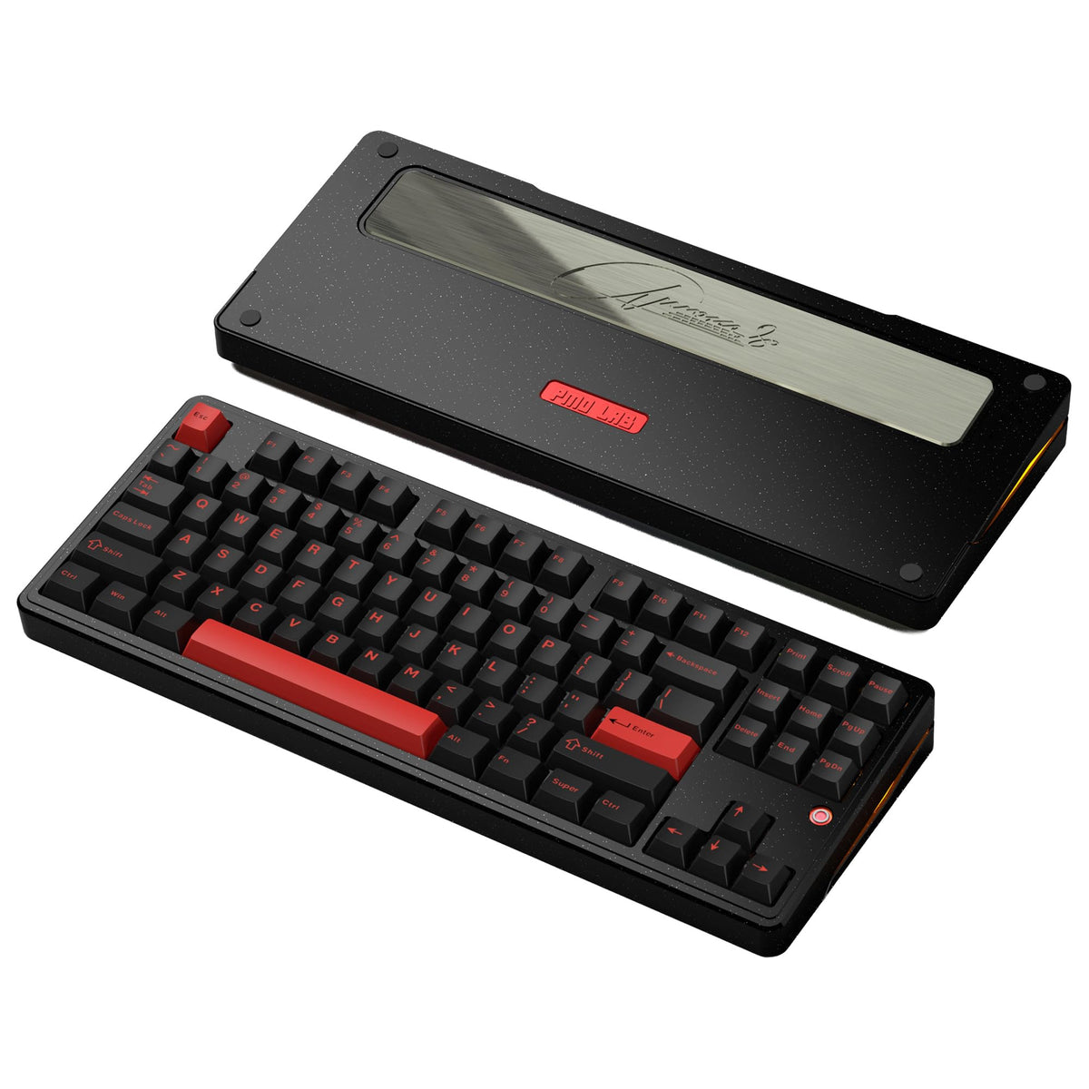 PMOKEY Aurora 80 CNC Full Aluminum Wireless Mechanical Keyboard with VIA/QMK, 8000mah Battery, Arctic Tactile Switch, Tri-Mode Gaming Keyboard Hot Swappable RGB Backlit for Windows/Mac/PC (Ultra Blue)