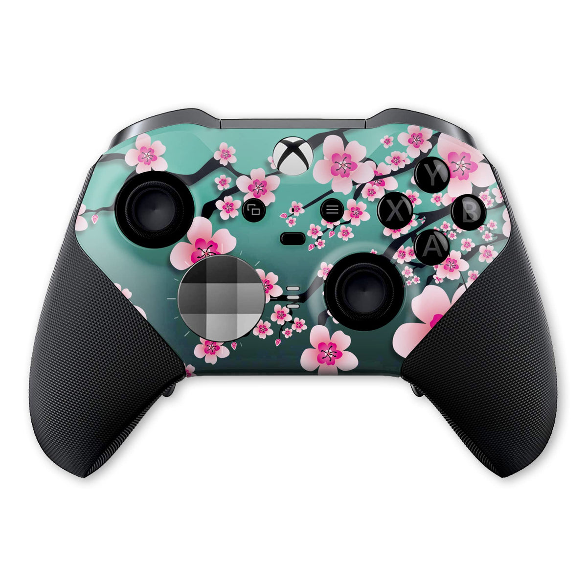 DreamController Cherry Blossom X-box Elite Controller Series 2 Limited Edition Custom Elite Series 2 Controller for X-box One/Series X/S. with Advanced Hydro-Dip Paint Technology (Not Just a Skin)