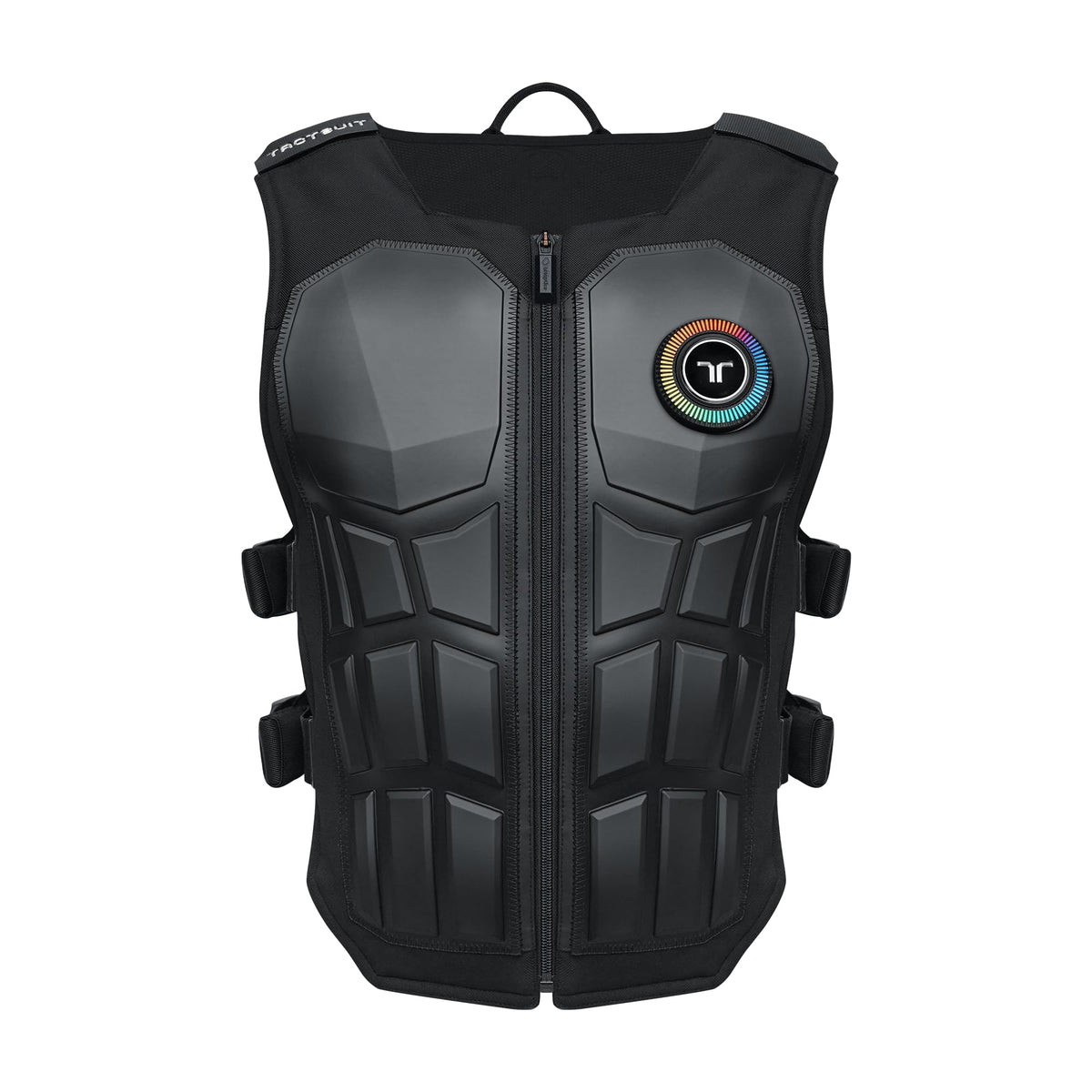 bHaptics TactSuit Pro 2026 | Flagship Haptic Vest for Gaming & VR | Sim Racing, Music | 32 Feedback Motors | Front Controller