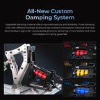 SIMSONN PRO X Ultra Sim Racing Pedals PC Racing Simulator Load Cell HE Hydraulic Pedals Support Haptic Reactor (PRO X Ultra P3-H3)