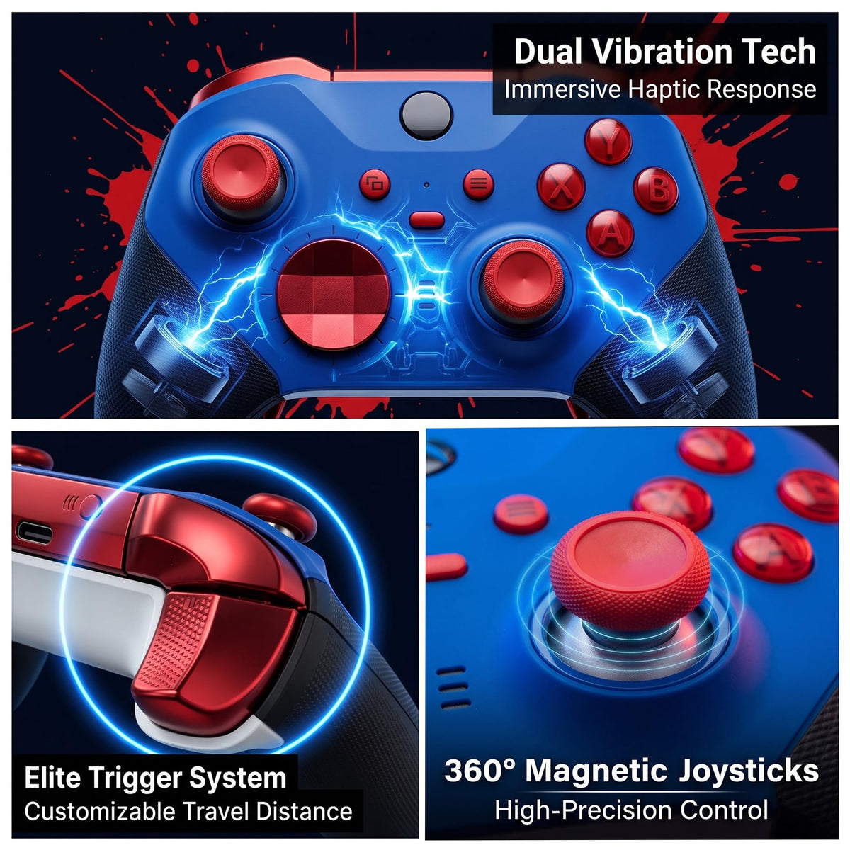 Customised Elite Series 2 Wireless Controller Compatible with Xbox Series