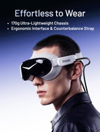 Pimax Dream Air Slam VR Headset-3840 x 3552 Per Eye, 110° FOV with Pimax's ConcaveView Optics, Virtual Reality PC VR Headset + with Controllers