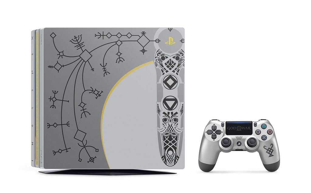 PlayStation 4 Pro 1TB Limited Edition Console - God of War Bundle [Discontinued] (Renewed)