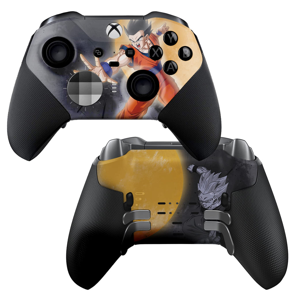 DreamController Cherry Blossom X-box Elite Controller Series 2 Limited Edition Custom Elite Series 2 Controller for X-box One/Series X/S. with Advanced Hydro-Dip Paint Technology (Not Just a Skin)