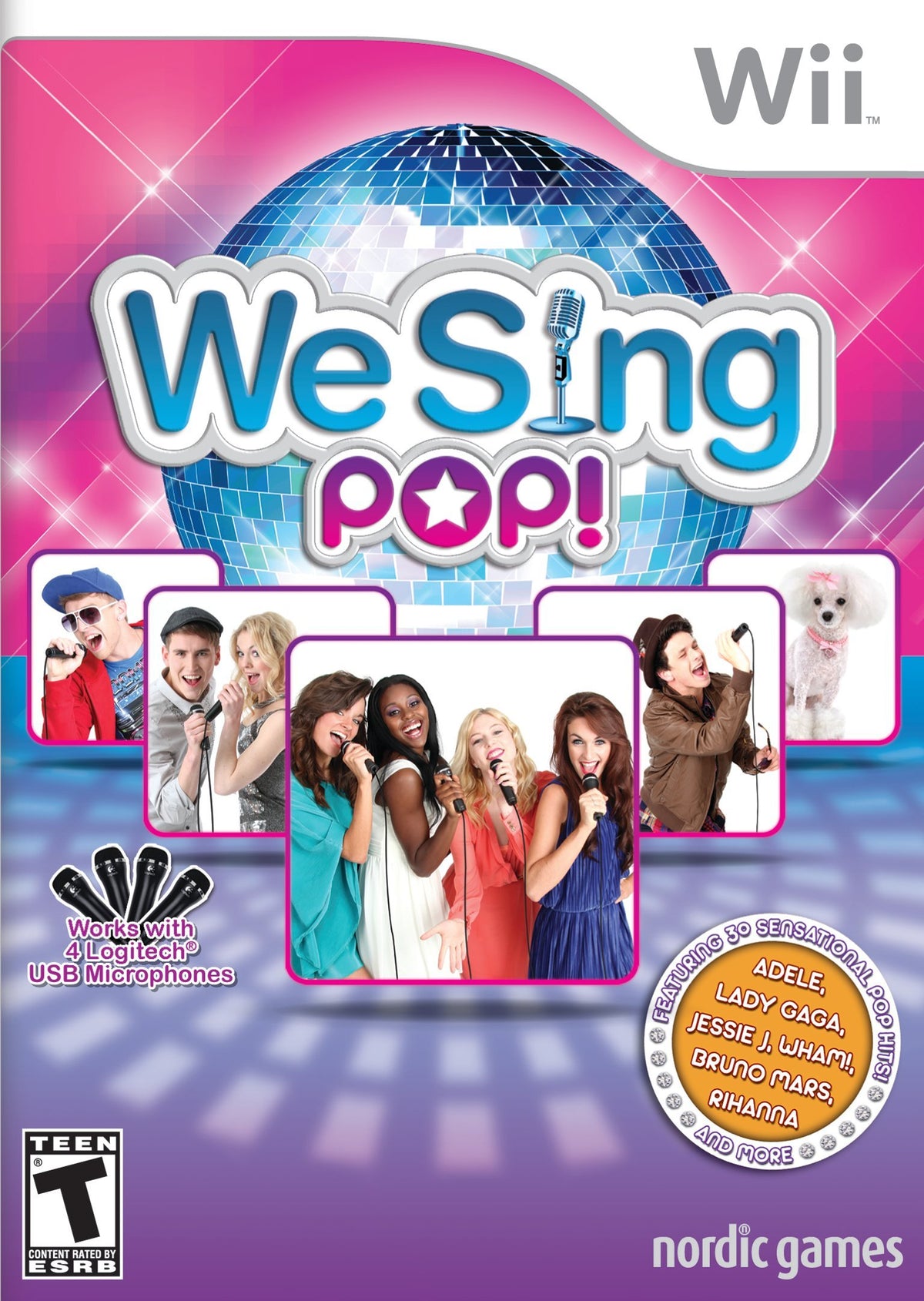 We Sing Pop with 2 Microphones - Nintedo Wii