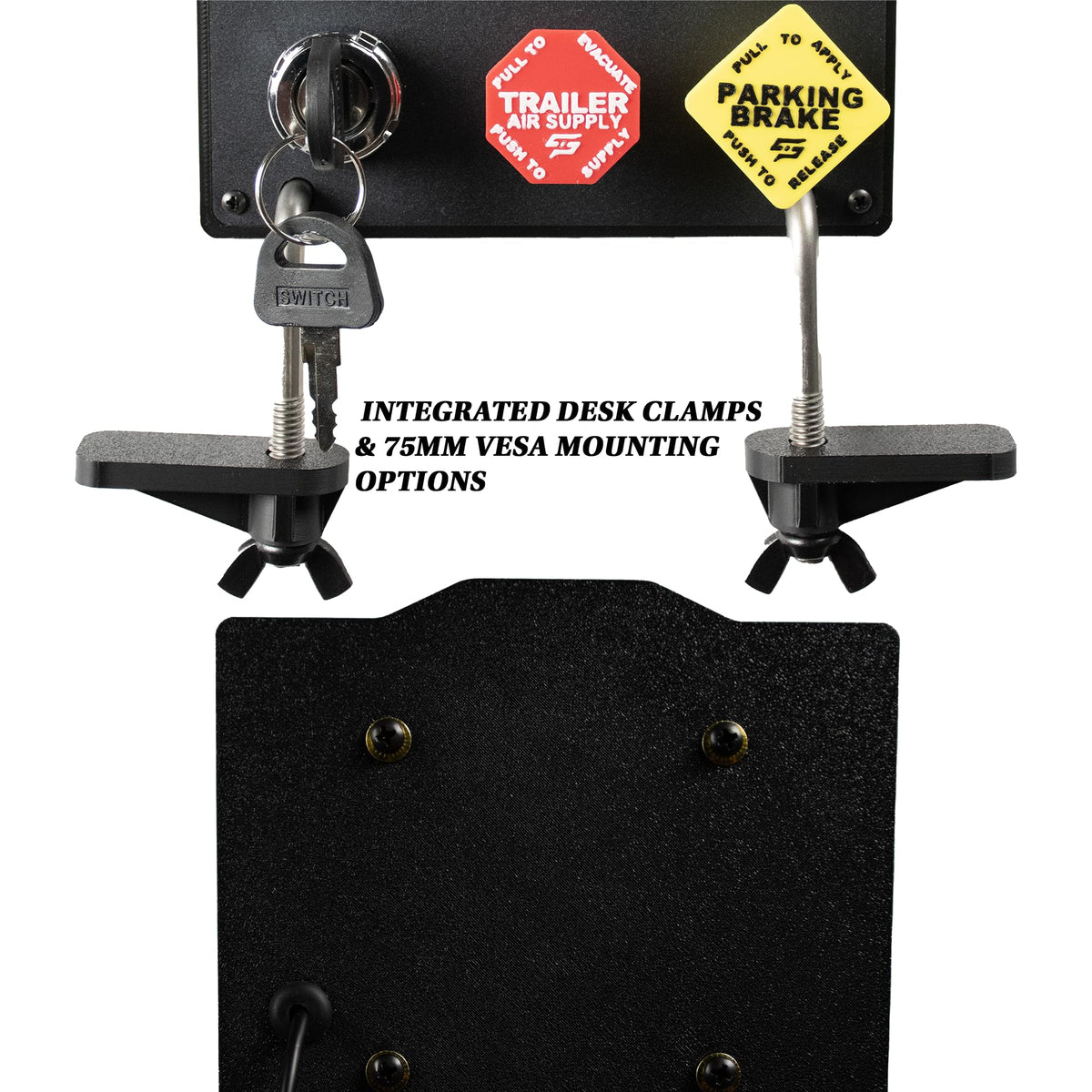 SIM-PANEL HT/HTE Button Box for American Truck Simulator (ATS/ETS2 Button Box) (W/Customizable BACKLIGHTING)