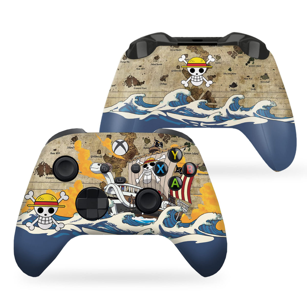 One Peice Anime Modded Custom X-box Controller Wireless for Series X/S