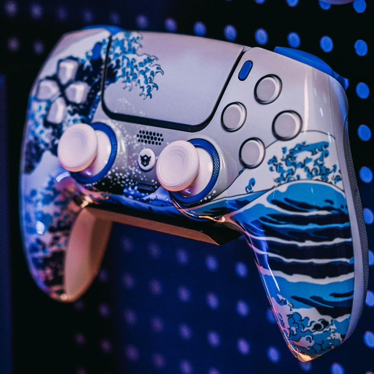 HEXGAMING ULTIMATE Wireless Controller Compatible with ps5, Waves