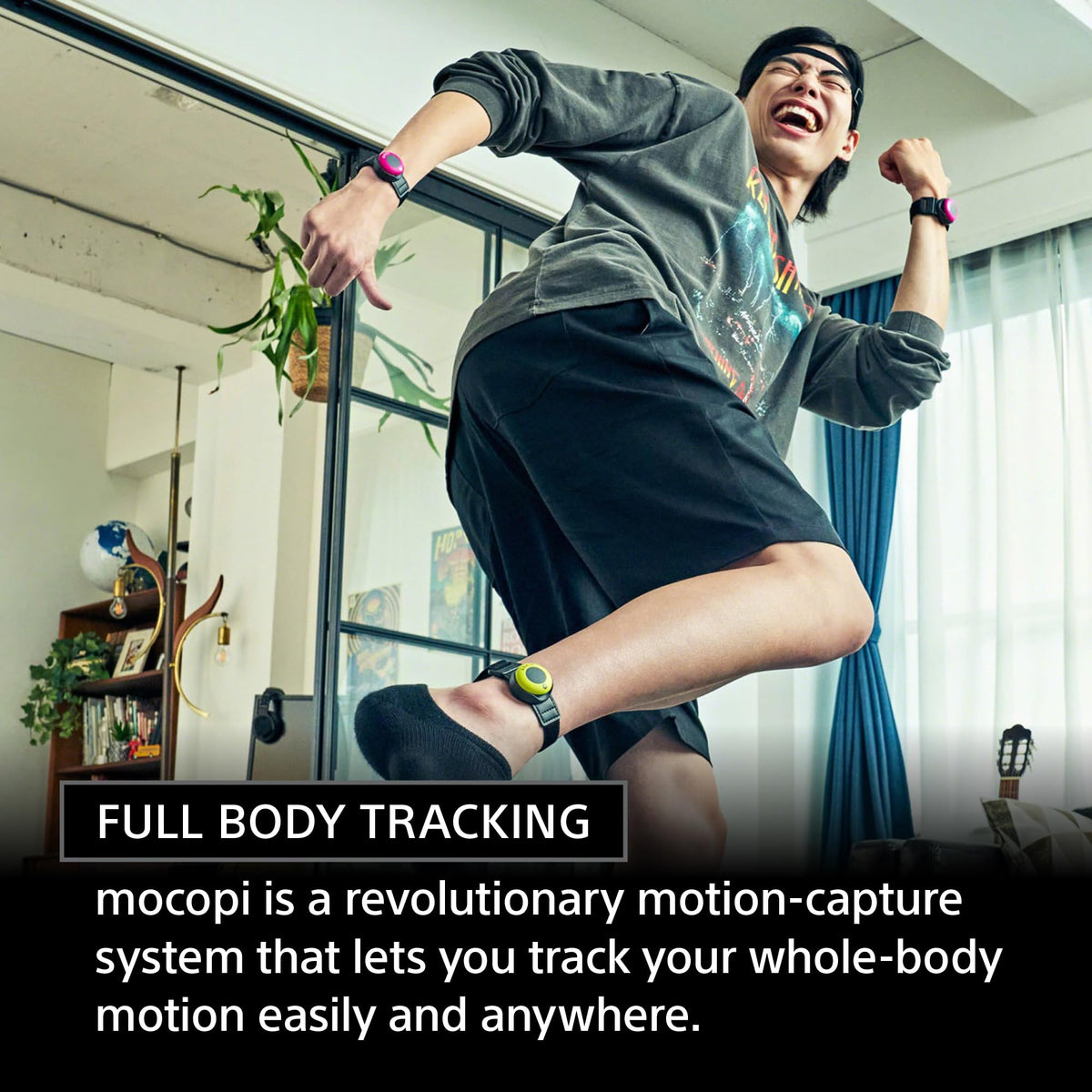 Sony mocopi 3D Mobile Motion Capture for VR & 3D Content Creation
