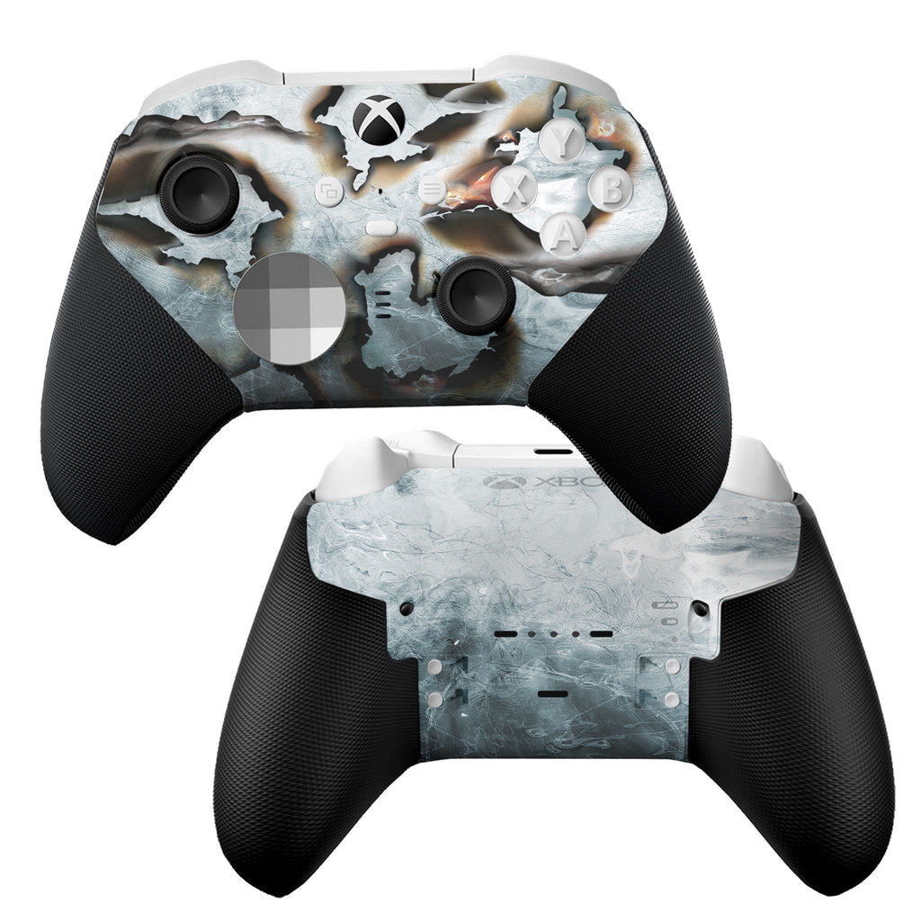 DreamController Cherry Blossom X-box Elite Controller Series 2 Limited Edition Custom Elite Series 2 Controller for X-box One/Series X/S. with Advanced Hydro-Dip Paint Technology (Not Just a Skin)