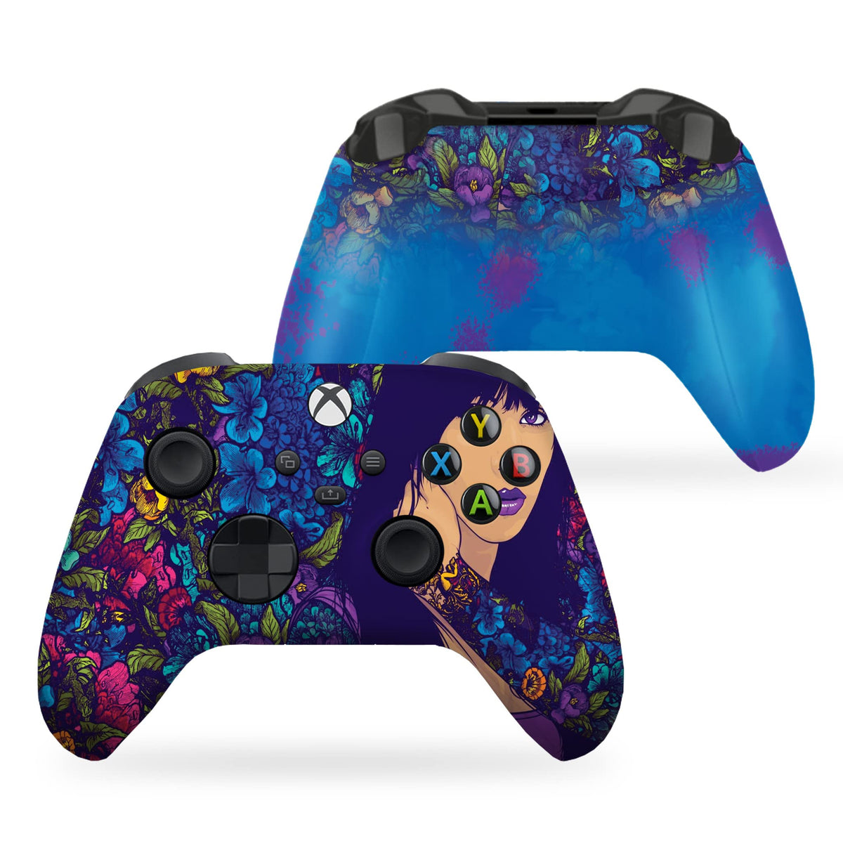 MineCrafft World Video Game Modded Custom X-box Controller Wireless