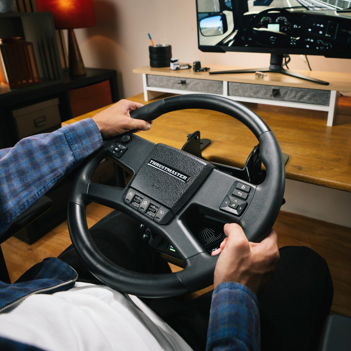 SimTask Truck-40 Add-On Kit - Wheel Rim and Mount - PS5, PS4, XBOX, PC