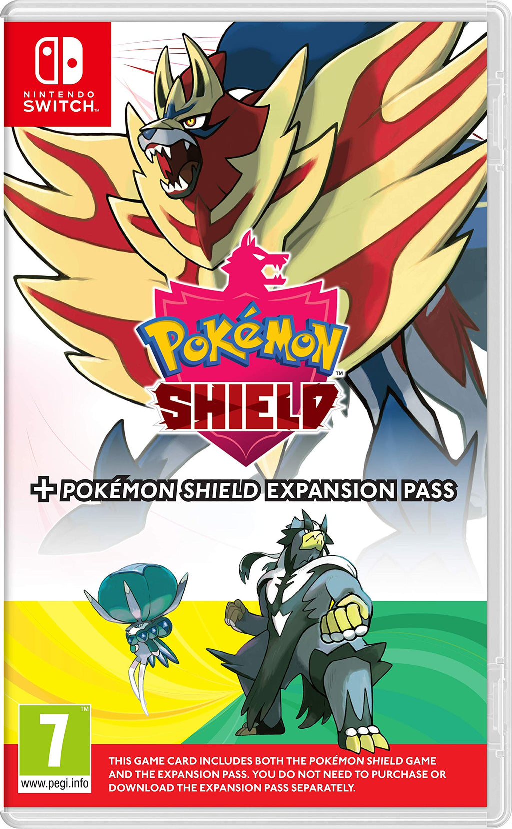 Pokemon Shield + Expansion Pass (Nintendo Switch) (European Version)