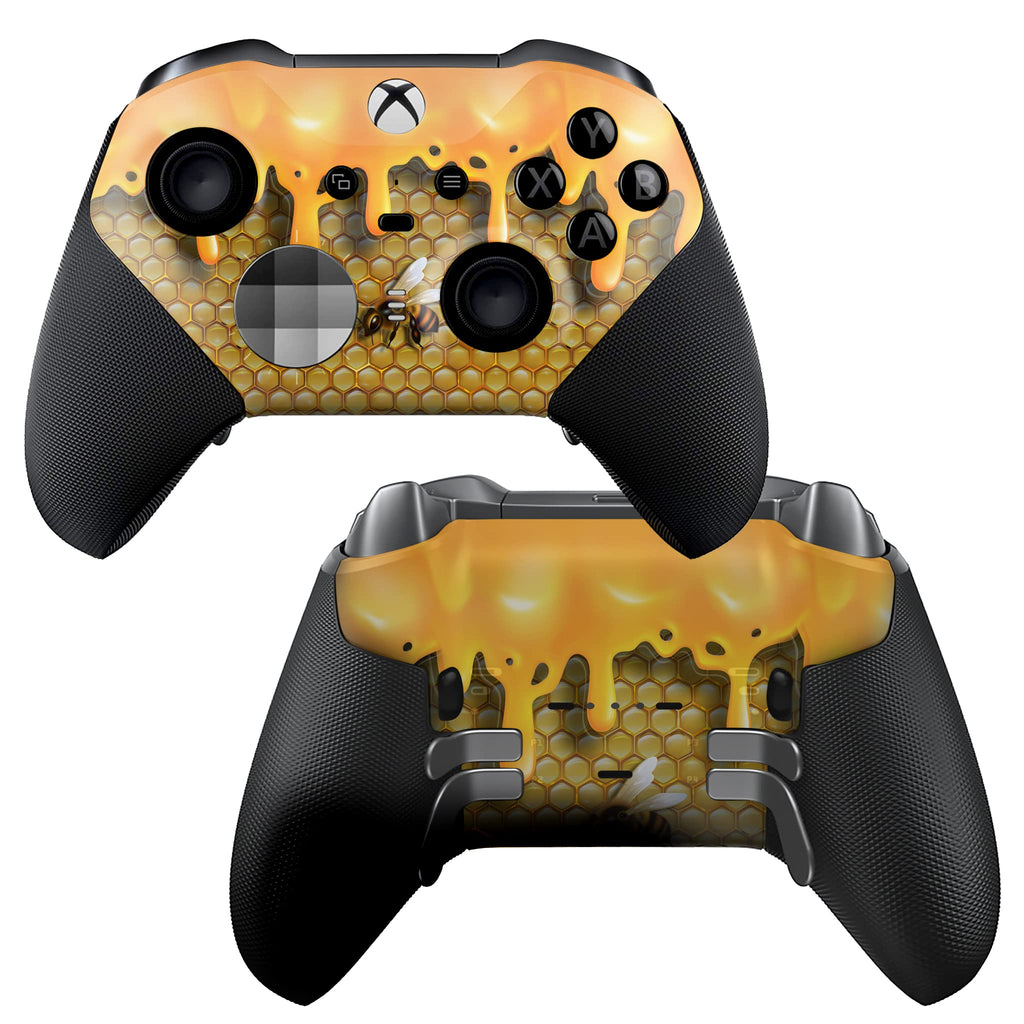 DreamController Cherry Blossom X-box Elite Controller Series 2 Limited Edition Custom Elite Series 2 Controller for X-box One/Series X/S. with Advanced Hydro-Dip Paint Technology (Not Just a Skin)