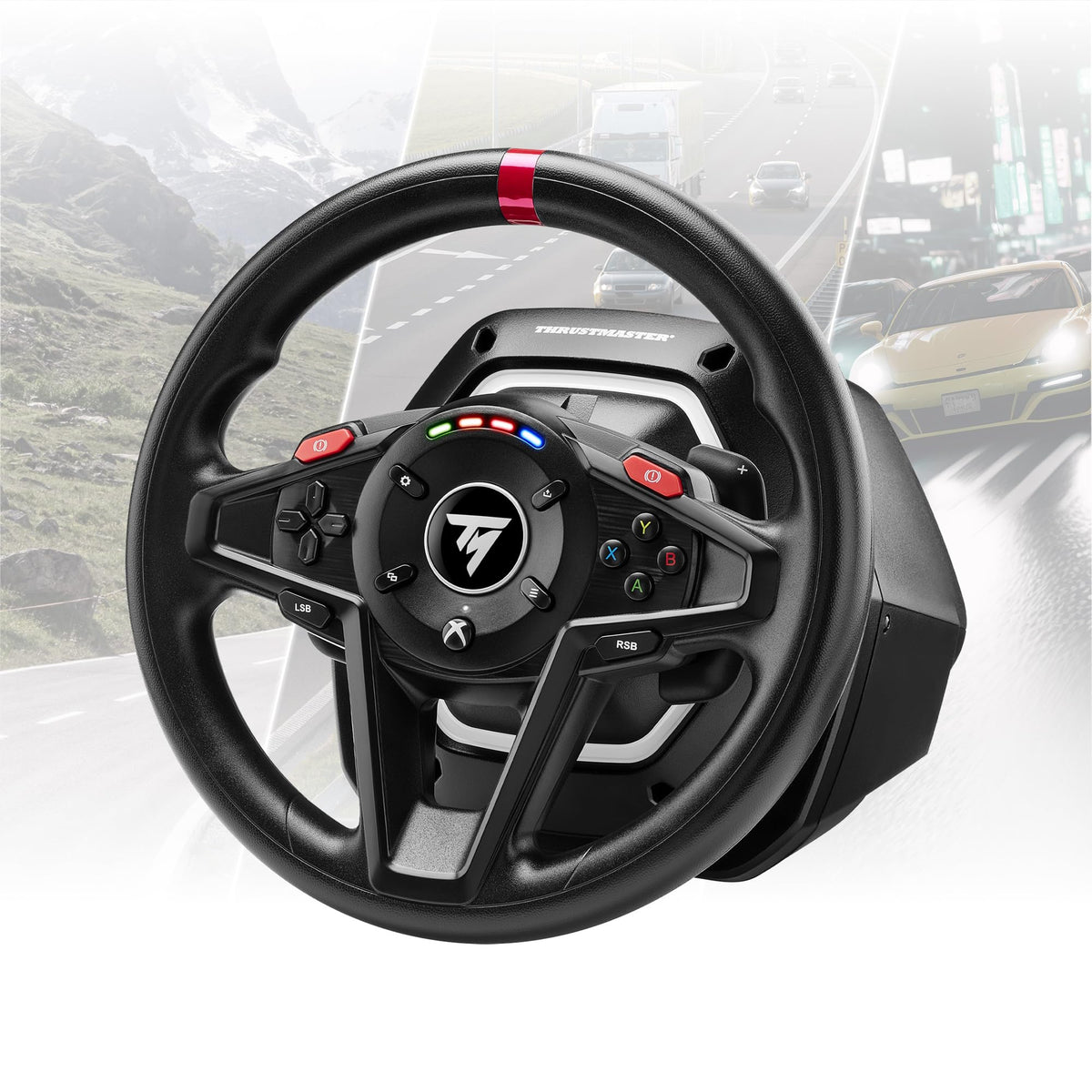 Thrustmaster T128 X Racing Wheel, Pedals & Shifter Bundle - XBOX & PC