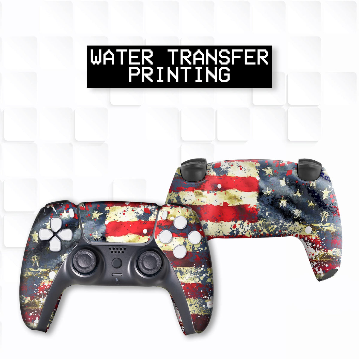 Tatterred Flag Custom PS-5 Controller Wireless for Play-Station 5 Console