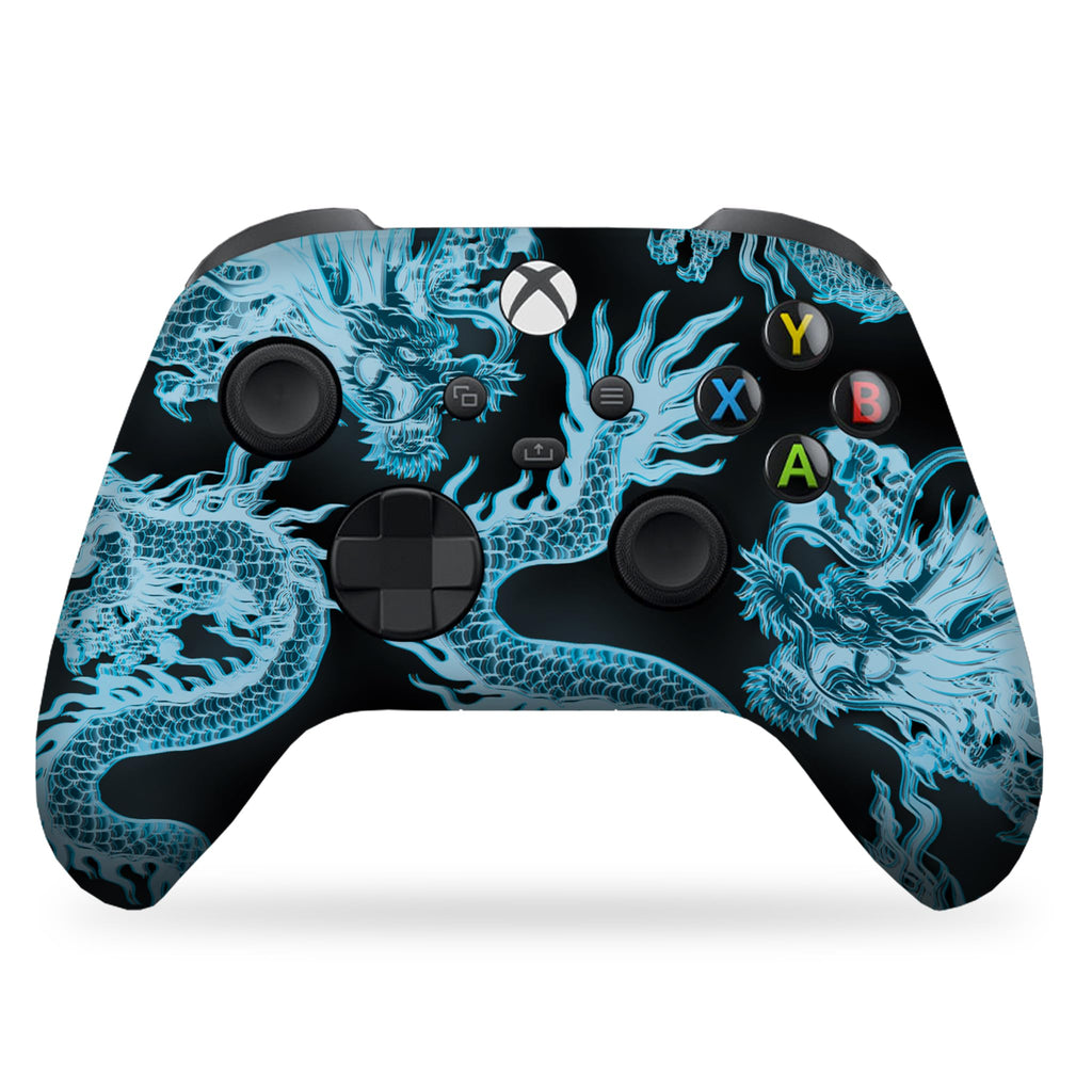 Neon Dragonns Glow Custom X-box Controller Wireless for X-box Series X/S
