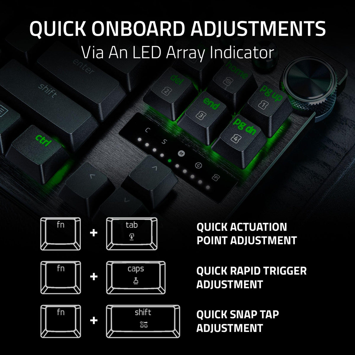 Razer Huntsman V3 Pro TKL 8KHz Esports Gaming Keyboard, Black
