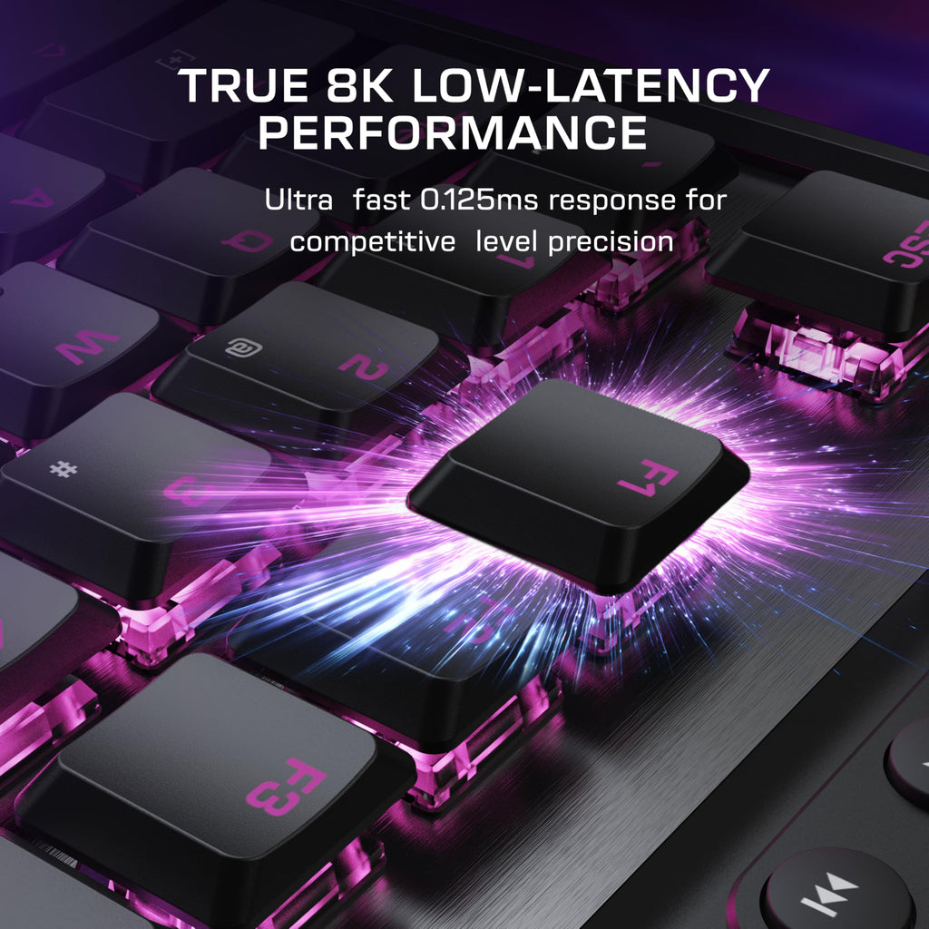 Turtle Beach Command Series KB7 TKL Wired Hall-Effect PC Gaming Keyboard