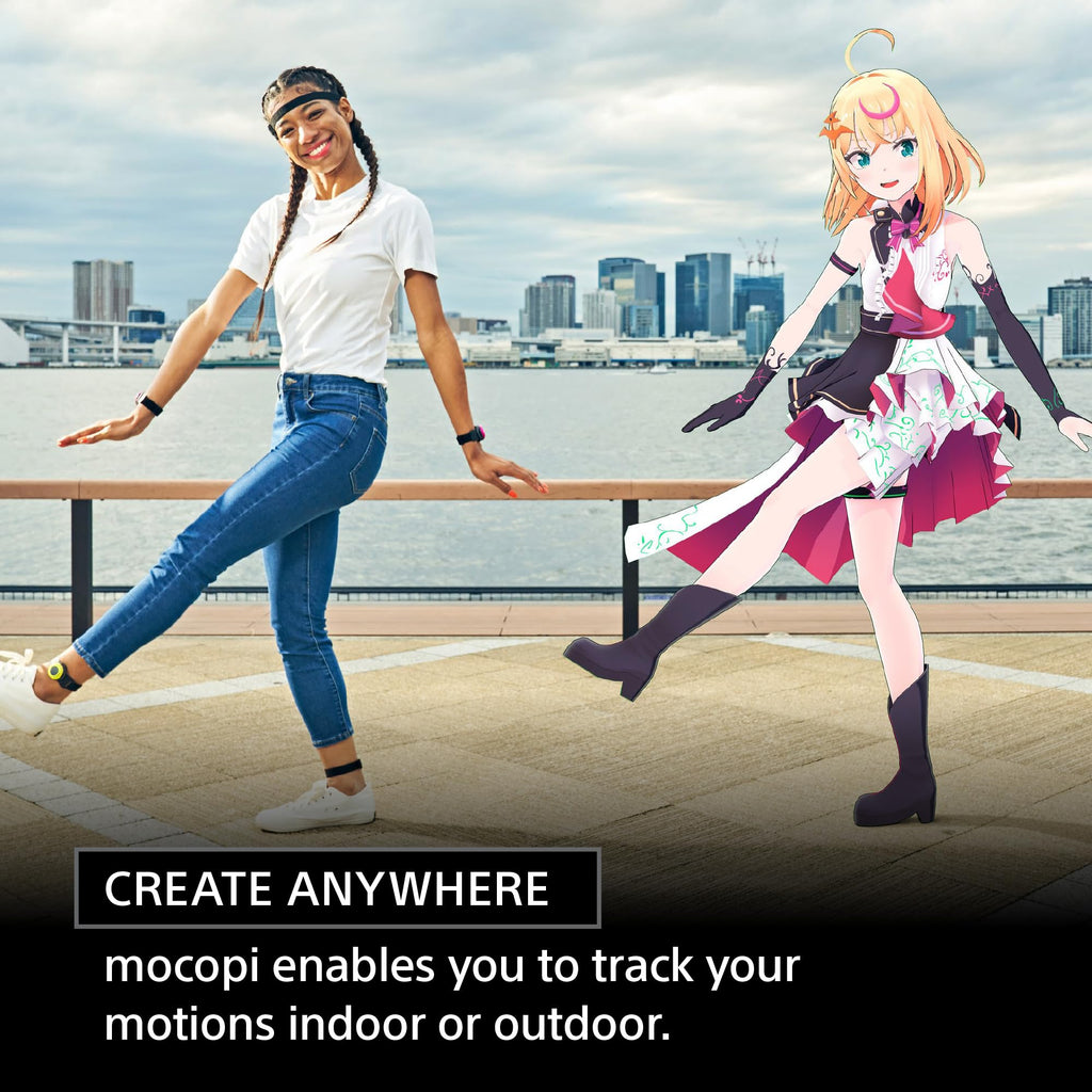 Sony mocopi 3D Mobile Motion Capture for VR & 3D Content Creation
