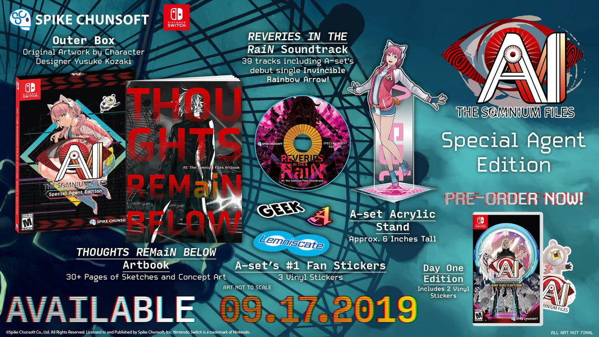 AI: The Somnium Files Limited Edition - PlayStation 4