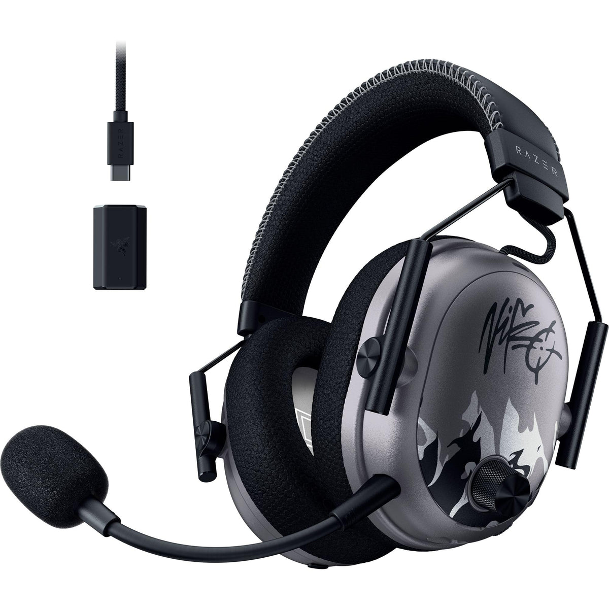 Razer BlackShark V3 Pro Wireless ANC Gaming Headset for PC, Black