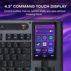 Turtle Beach Command Series KB7 TKL Wired Hall-Effect PC Gaming Keyboard