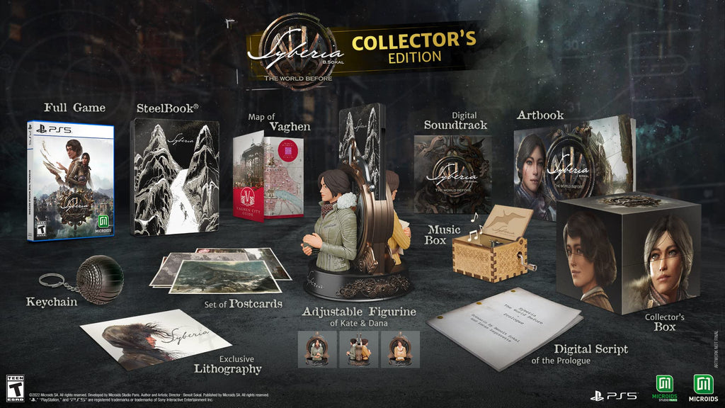 Syberia: The World Before Collector's Edition (PS5) - Package May Vary