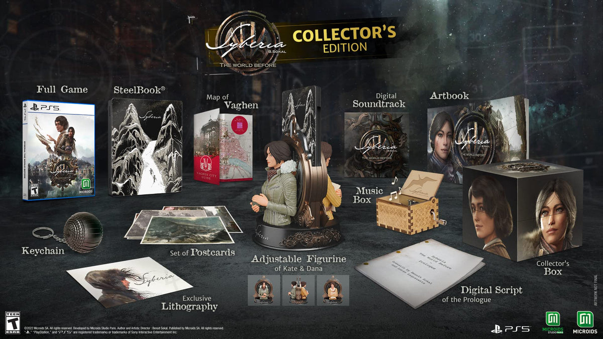 Syberia: The World Before Collector's Edition (PS5) - Package May Vary
