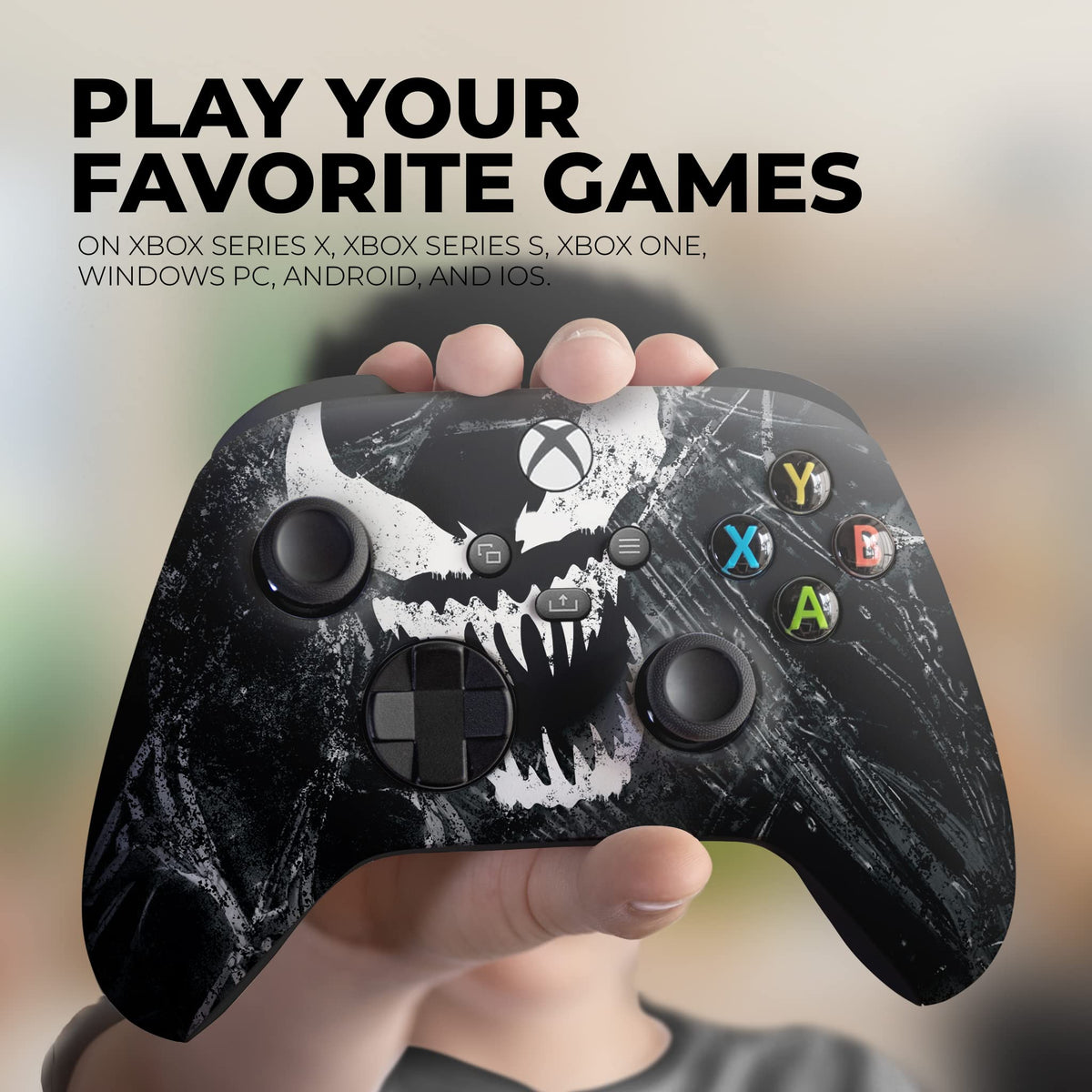 Vennom Superhero Modded Custom X-box Controller Wireless for Series X/S