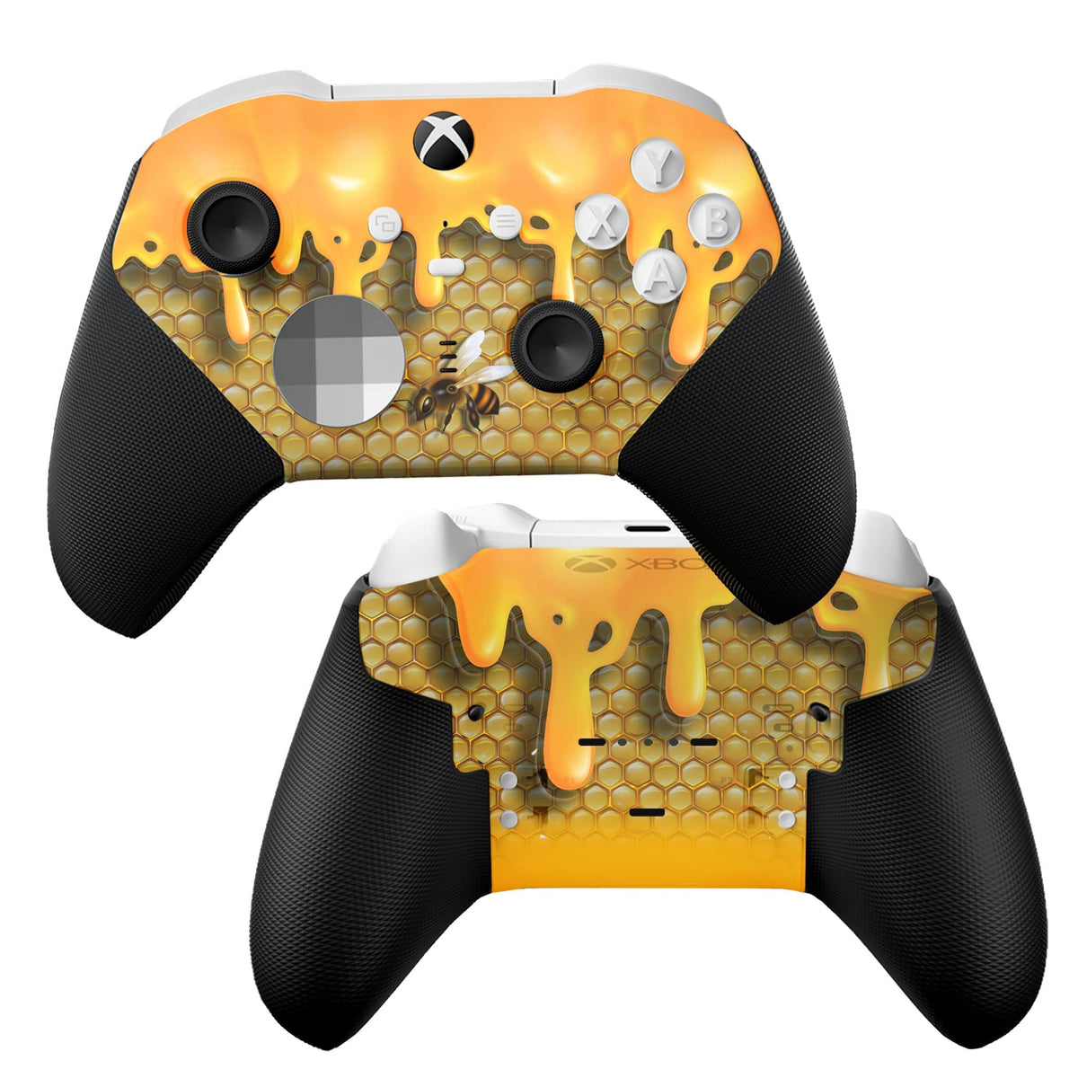 DreamController Cherry Blossom X-box Elite Controller Series 2 Limited Edition Custom Elite Series 2 Controller for X-box One/Series X/S. with Advanced Hydro-Dip Paint Technology (Not Just a Skin)