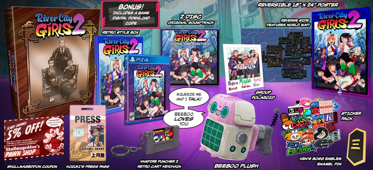 River City Girls 2 Ultimate Edition (Limited Run Games #476) - for Playstation 4