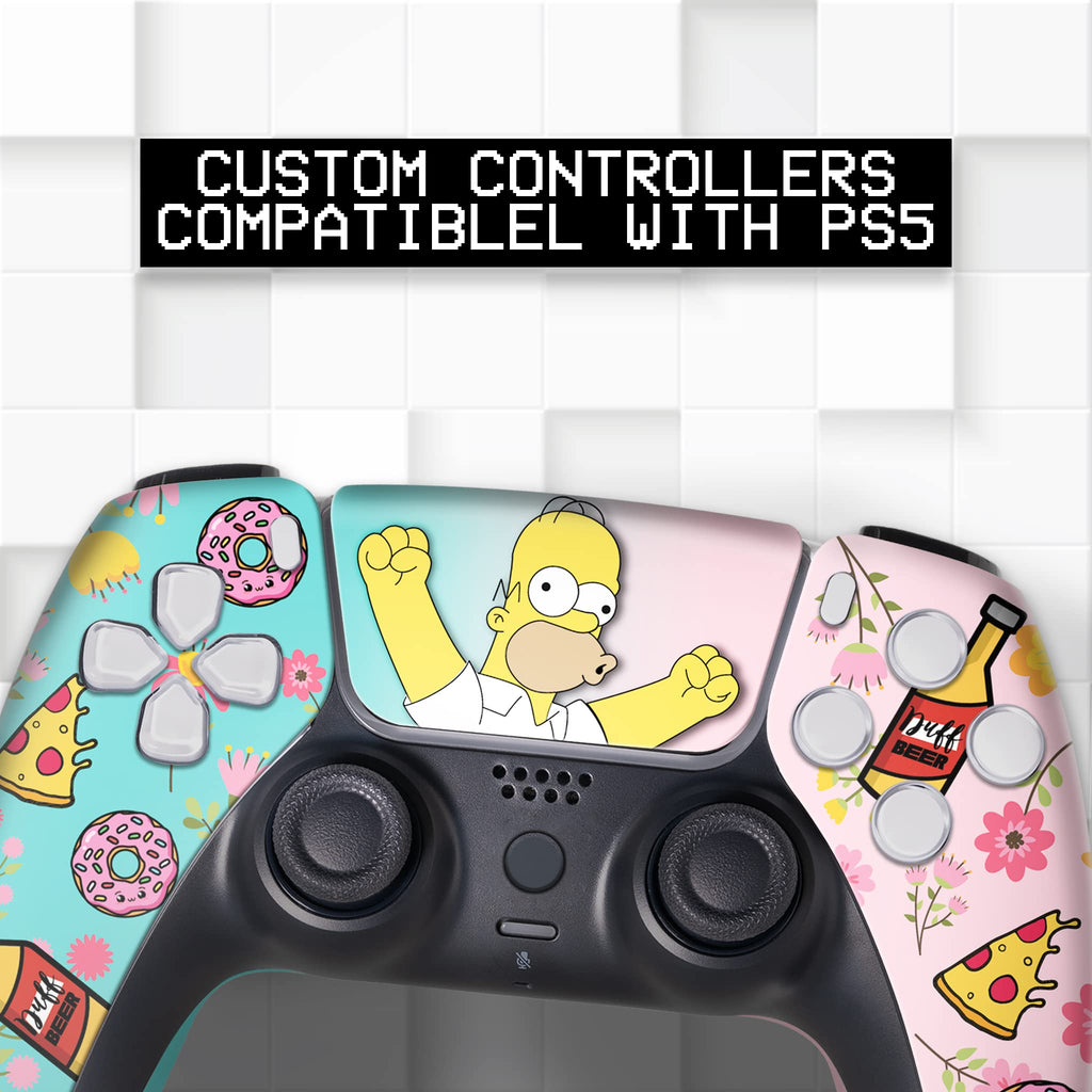 Simppson Custom PS-5 Controller Wireless for Play-Station 5 Console