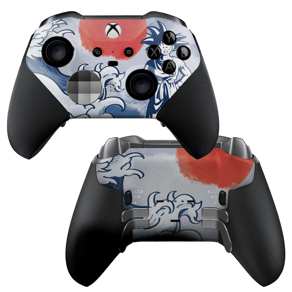 DreamController Cherry Blossom X-box Elite Controller Series 2 Limited Edition Custom Elite Series 2 Controller for X-box One/Series X/S. with Advanced Hydro-Dip Paint Technology (Not Just a Skin)