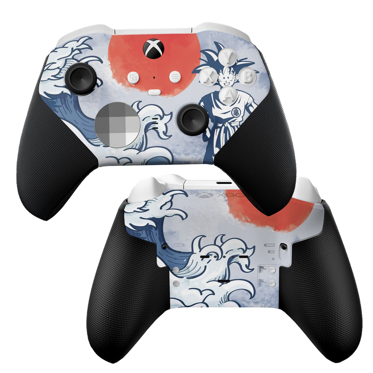 DreamController Cherry Blossom X-box Elite Controller Series 2 Limited Edition Custom Elite Series 2 Controller for X-box One/Series X/S. with Advanced Hydro-Dip Paint Technology (Not Just a Skin)