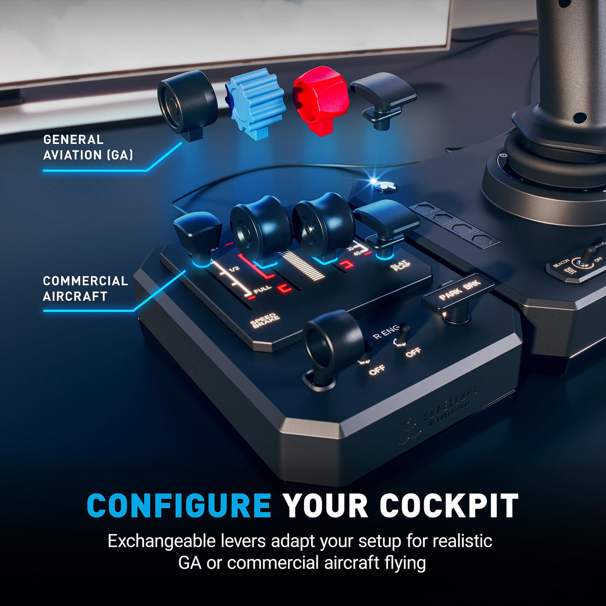 Honeycomb Take Off Kit - Flight Simulation Joystick & Throttle Quadrant [video game]