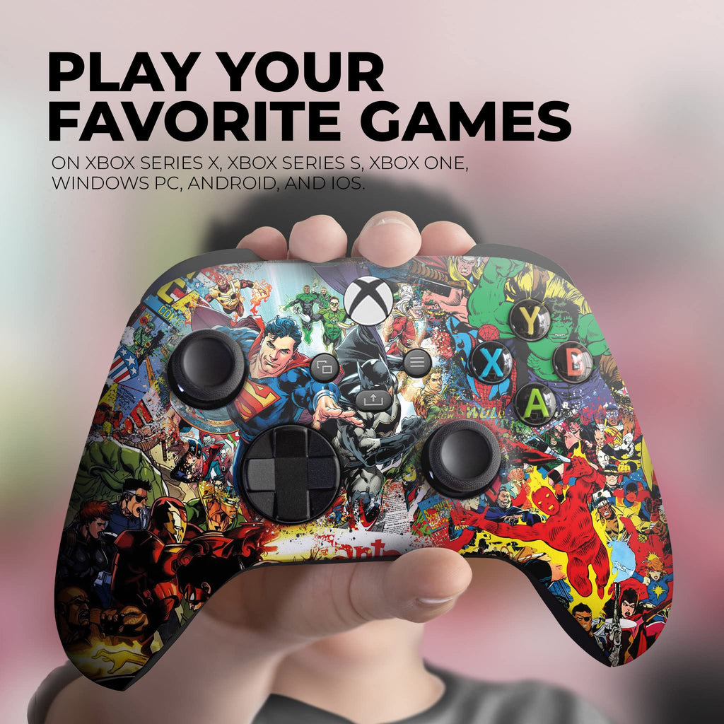 Comiccs Colorful Modded Custom X-box Controller Wireless for Series X/S