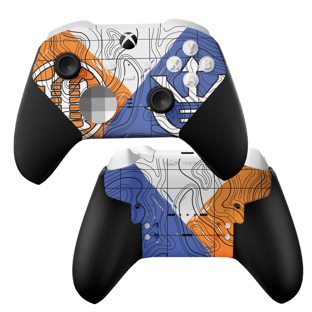 DreamController Cherry Blossom X-box Elite Controller Series 2 Limited Edition Custom Elite Series 2 Controller for X-box One/Series X/S. with Advanced Hydro-Dip Paint Technology (Not Just a Skin)