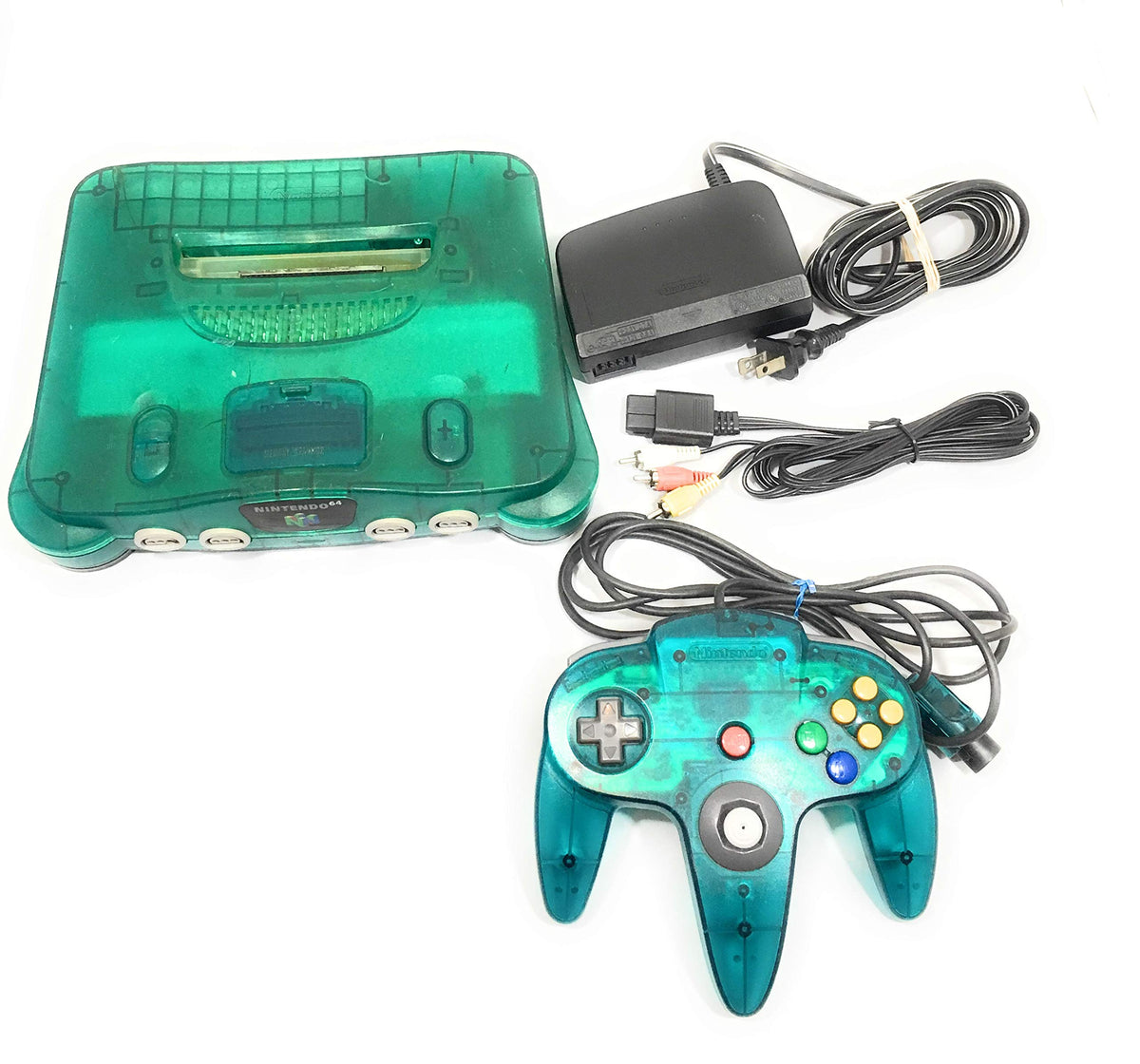 Nintendo 64 System Video Game Console Jungle Green