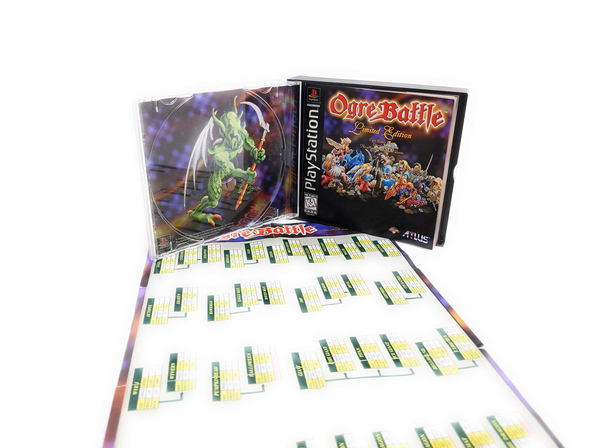 Ogre Battle: The March of the Black Queen - PlayStation (Renewed)