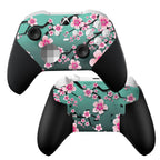 DreamController Cherry Blossom X-box Elite Controller Series 2 Limited Edition Custom Elite Series 2 Controller for X-box One/Series X/S. with Advanced Hydro-Dip Paint Technology (Not Just a Skin)