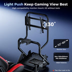 CAMMOO High Compatible Sim Racing Cockpit with Monitor Mount Fits Handbrake